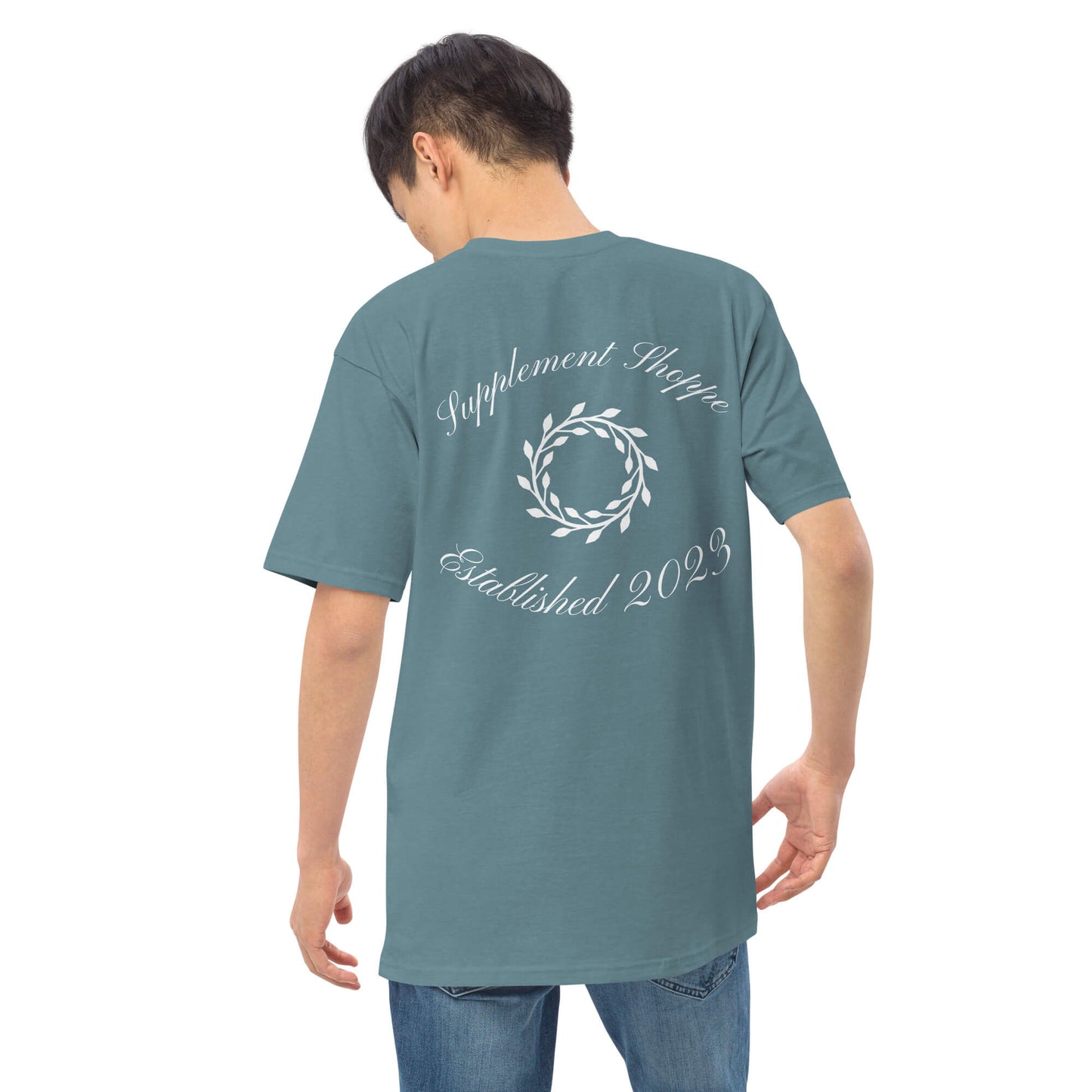 Shoppe Tee - white scripture