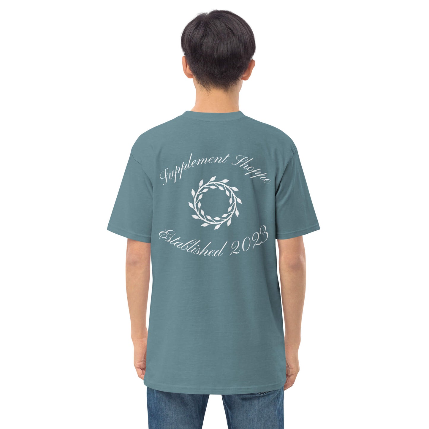Shoppe Tee - white scripture