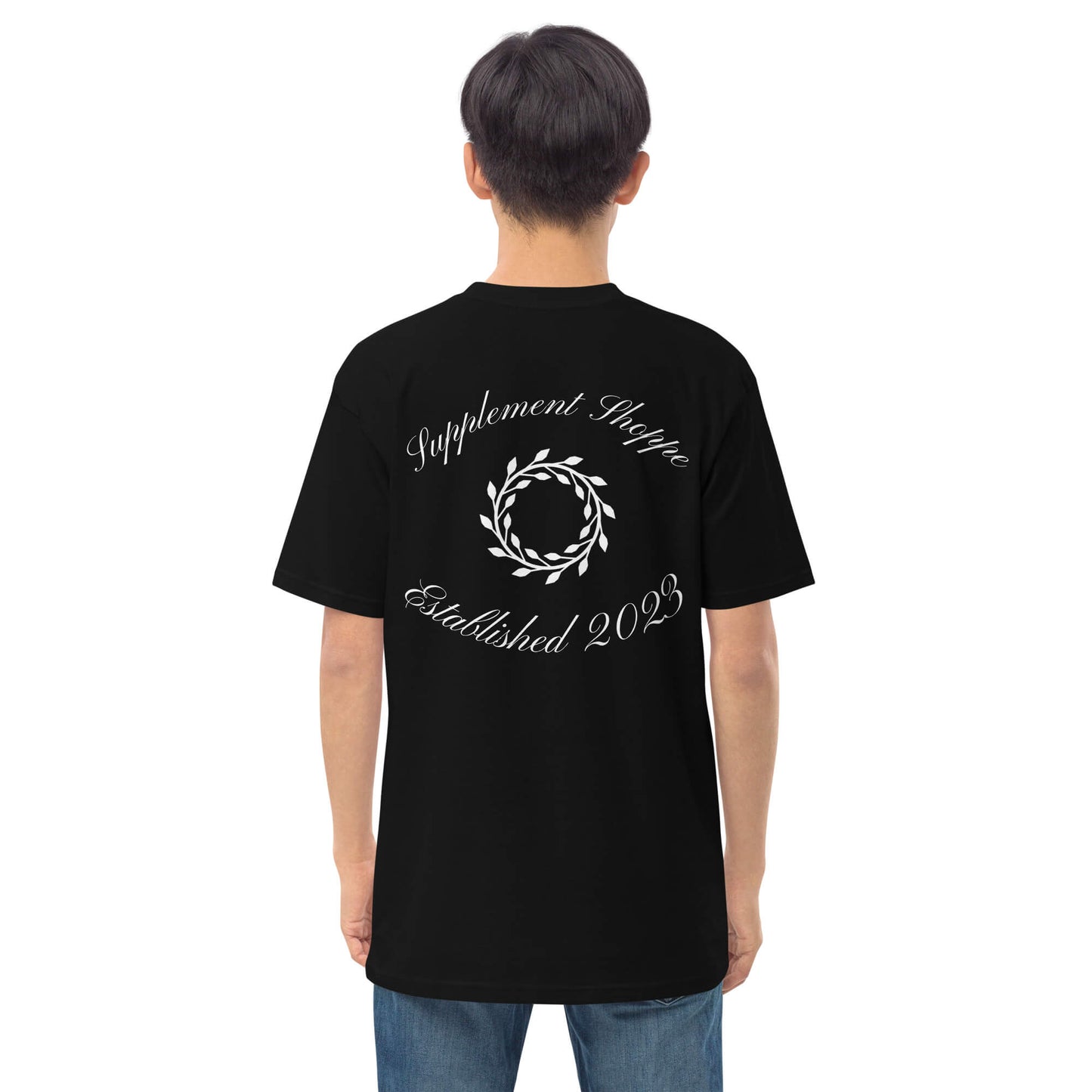 Shoppe Tee - white scripture