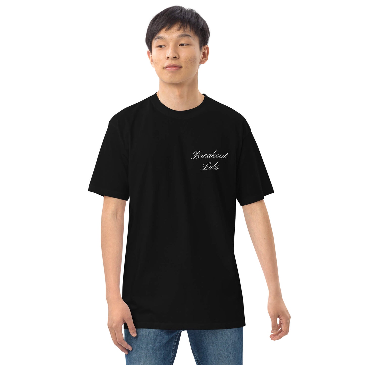 Shoppe Tee - white scripture