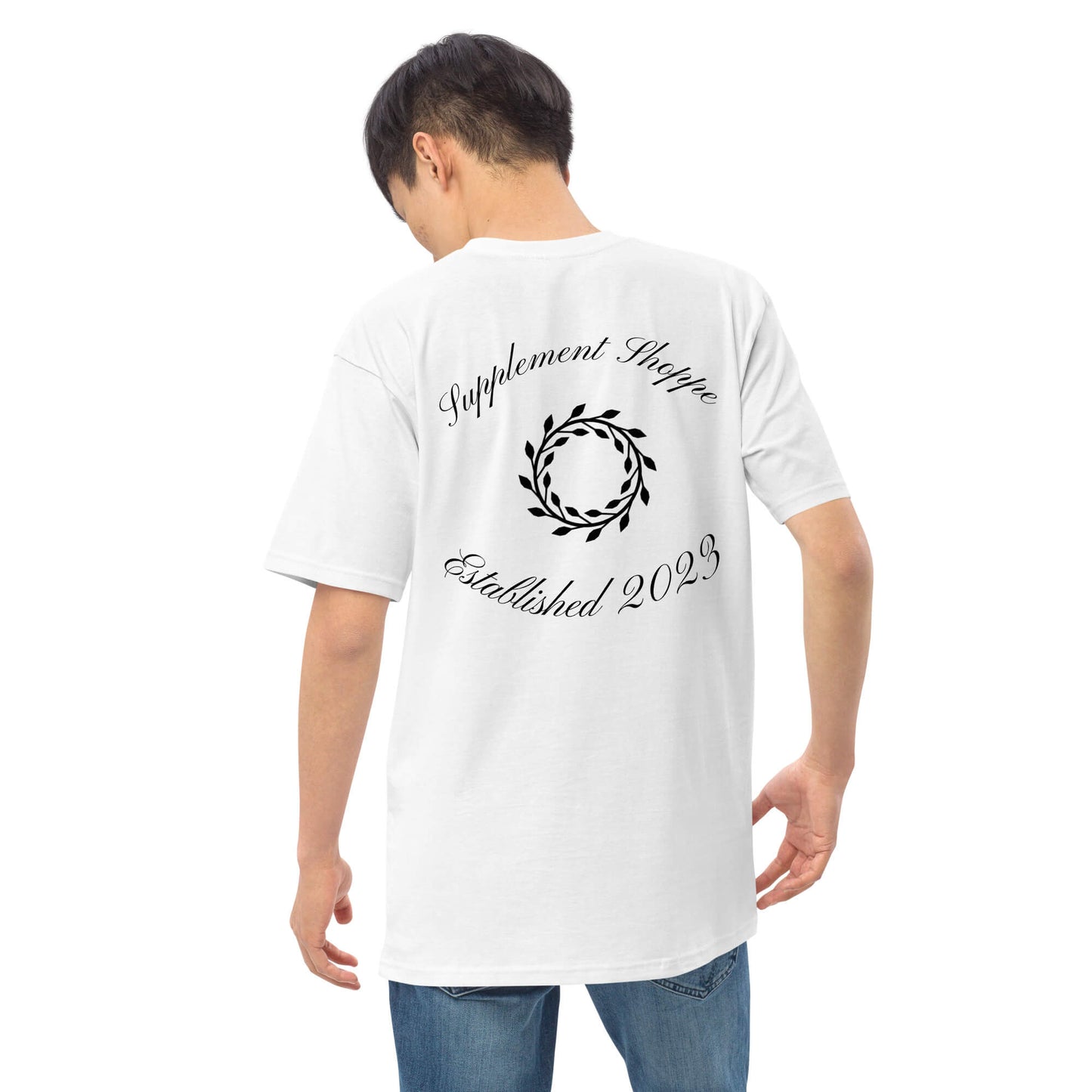 Shoppe Tee - black scripture