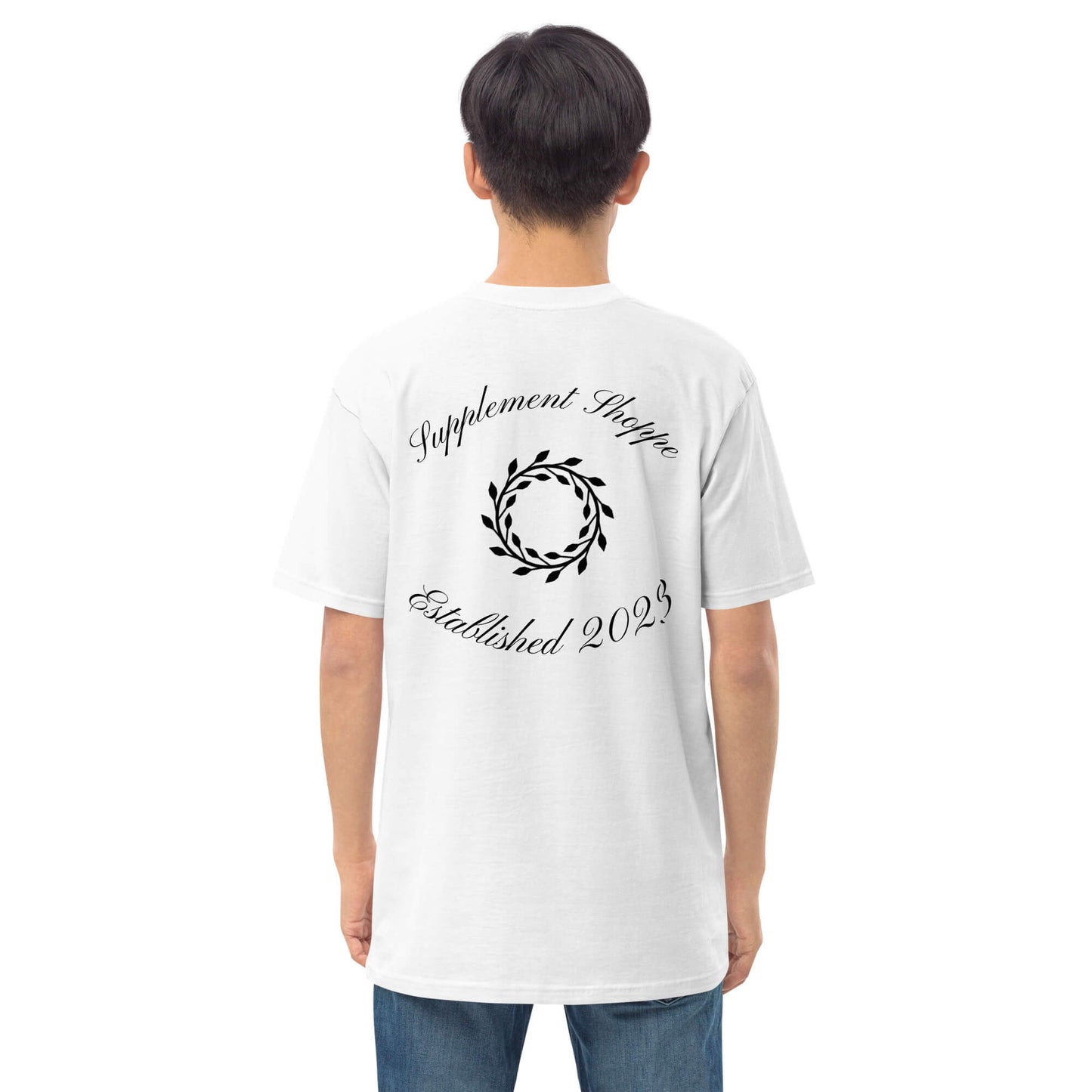 Shoppe Tee - black scripture