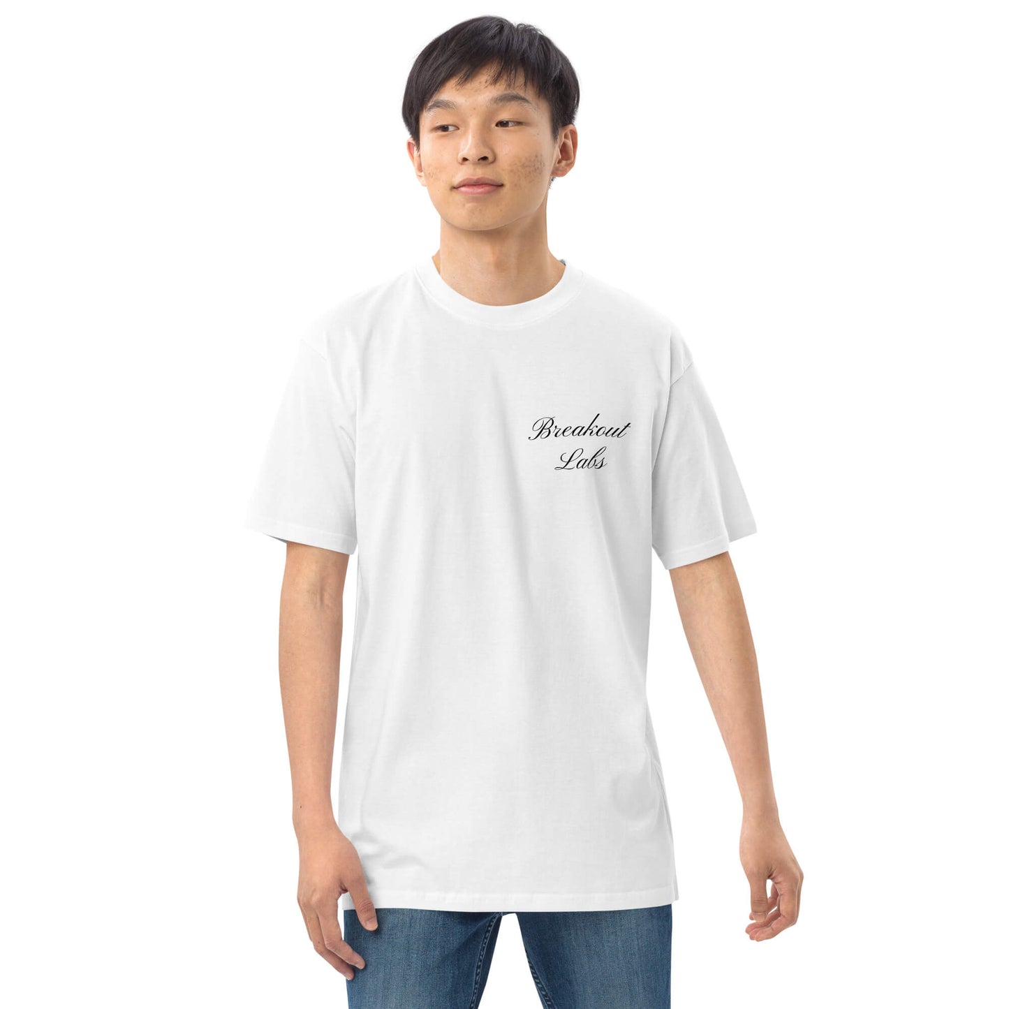 Shoppe Tee - black scripture